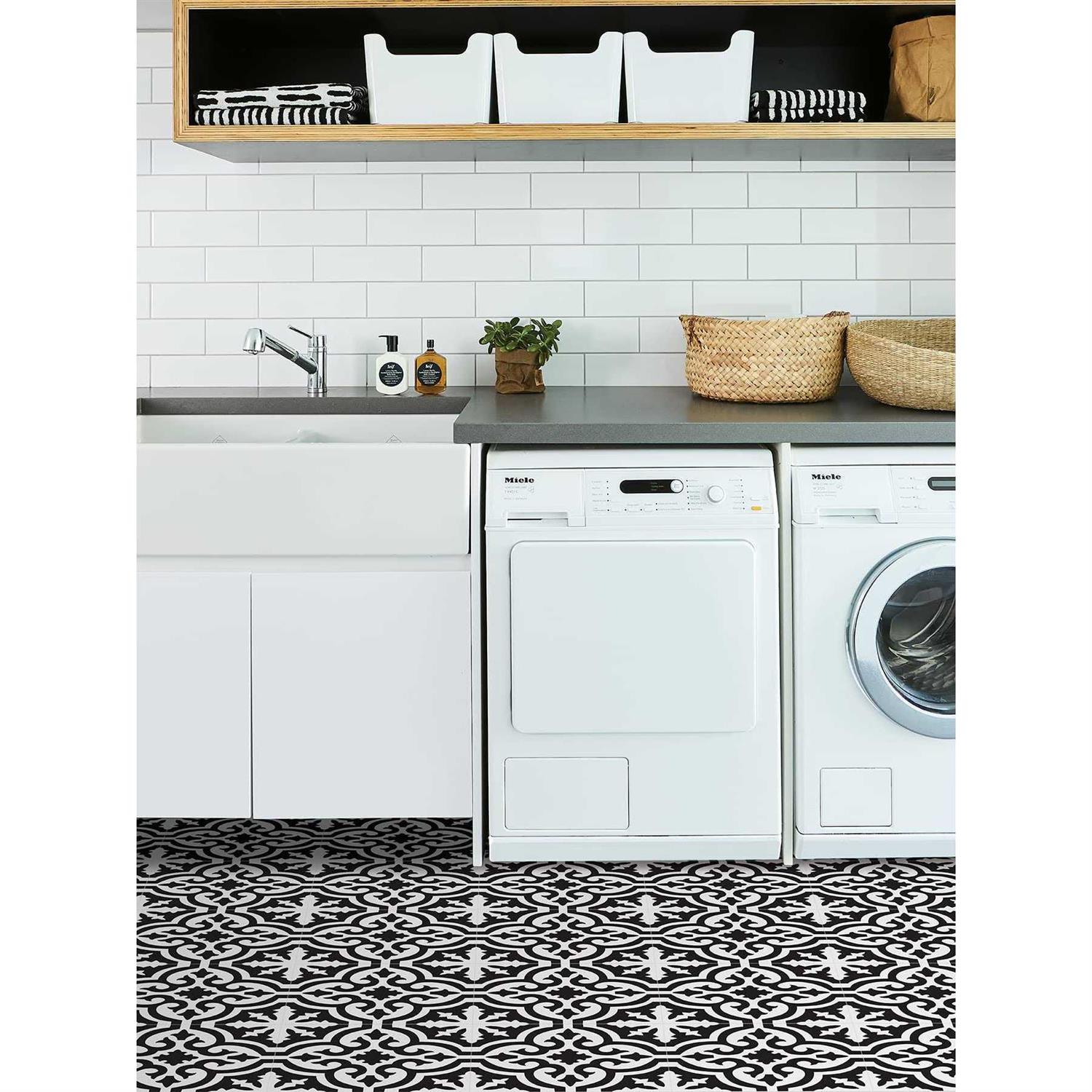FloorPops Parla Peel & Stick Floor Tiles - Zenithce
