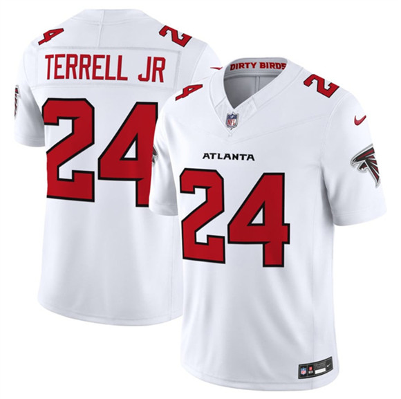 Atlanta Falcons #24 A.J. Terrell White 2026 New F.U.S.E. Vapor Untouchable Limited Stitched Jersey - Zenithce