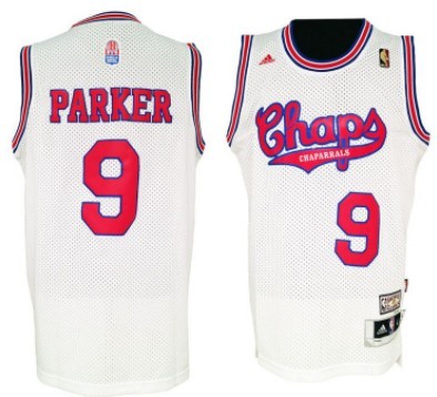 San Antonio Spurs #9 Tony Parker ABA Hardwood Classic Swingman Jersey - Zenithce