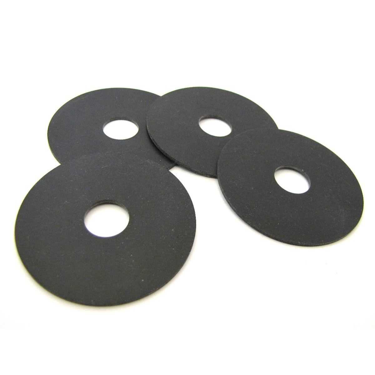 Primal23 Industrial Neoprene Rubber Washers OD x ID x 1/16 Thickness - Zenithce