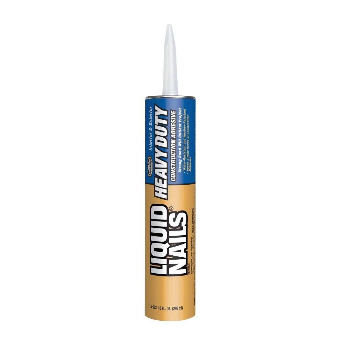 Liquid Nails Heavy Duty Construction Adhesive - Zenithce