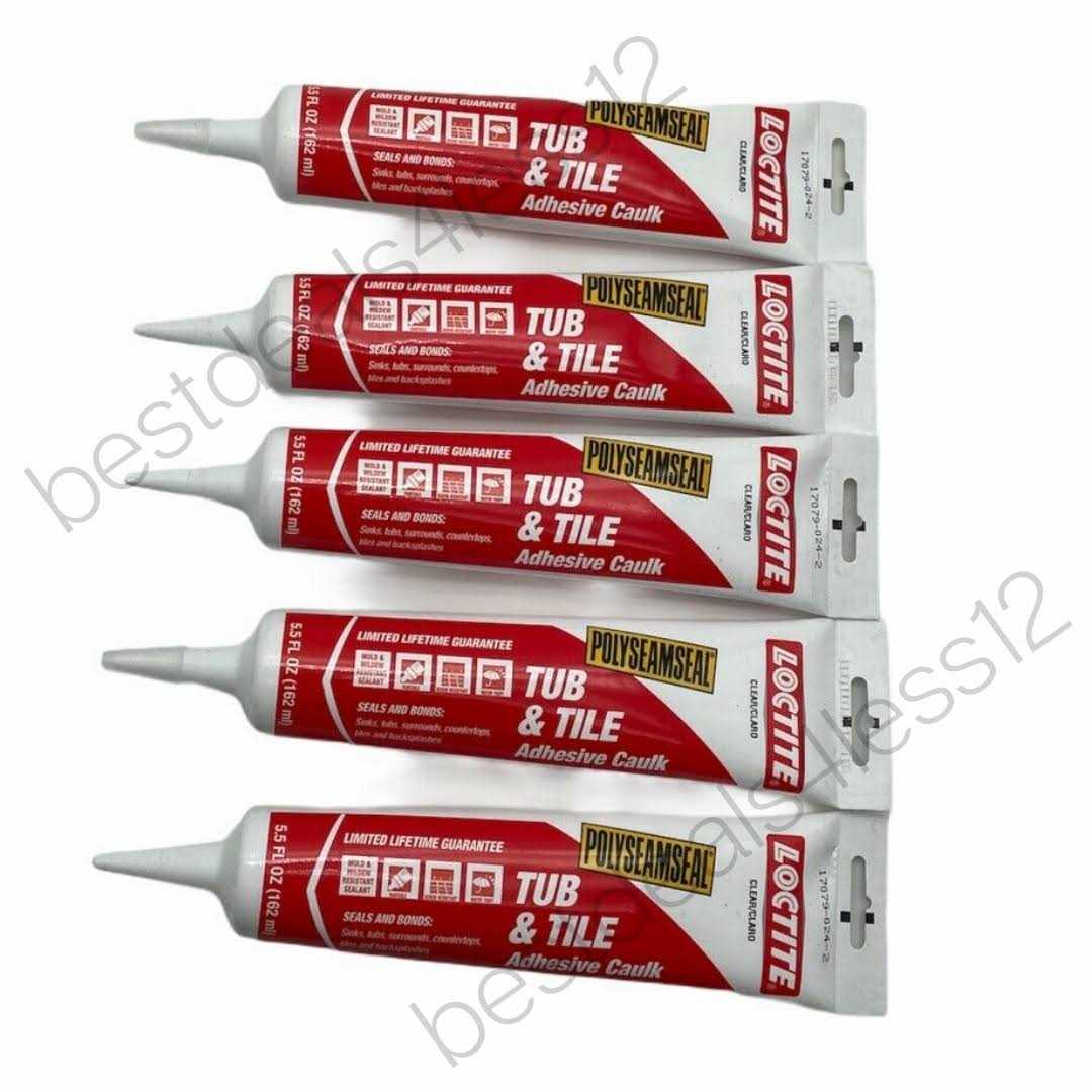 Loctite Polyseamseal Tub Tile Adhesive Caulk - Zenithce