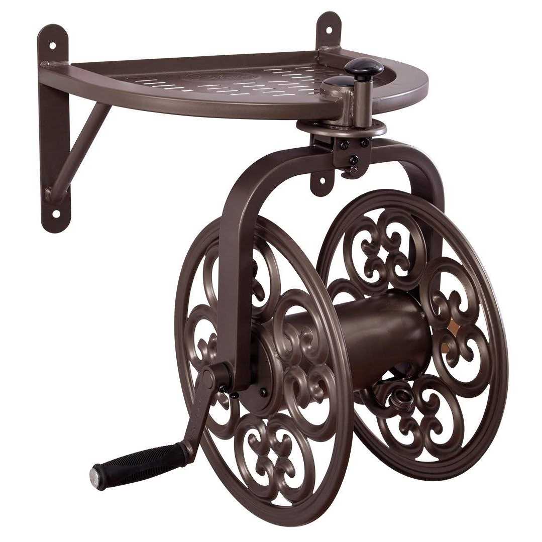 Liberty Garden Decorative Wall Mount Hose Reel - Zenithce