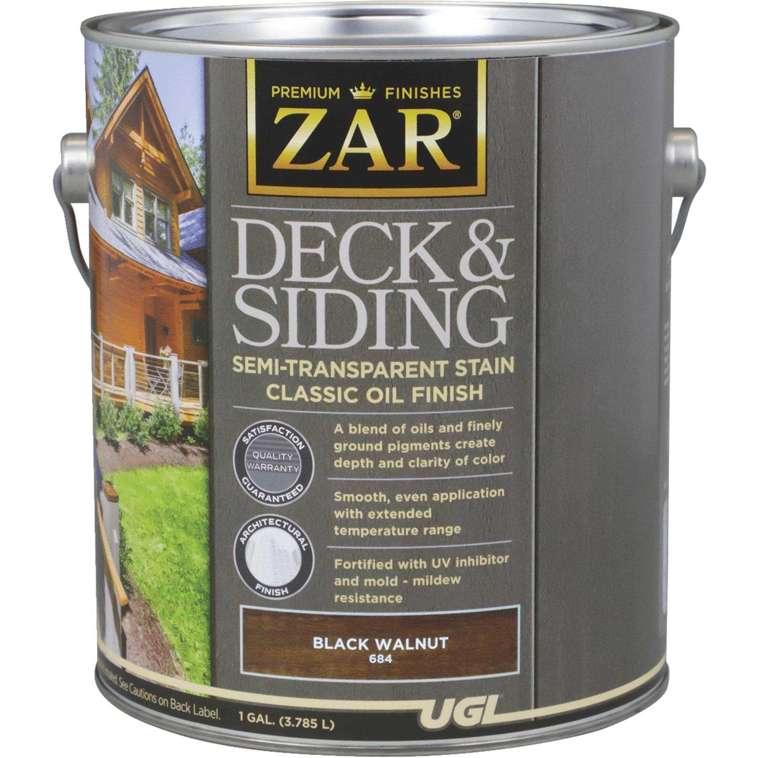 Zar Semi-Transparent Deck and Siding Stain - Zenithce