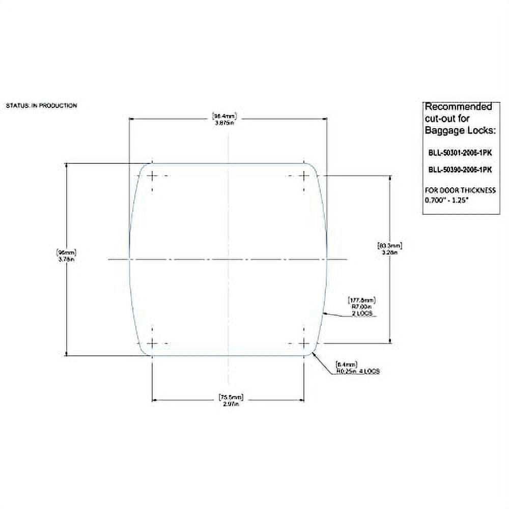 Creative Products CPGBLL-40101-2006-1PK Global Retro Pro Baggage Lock - Zenithce