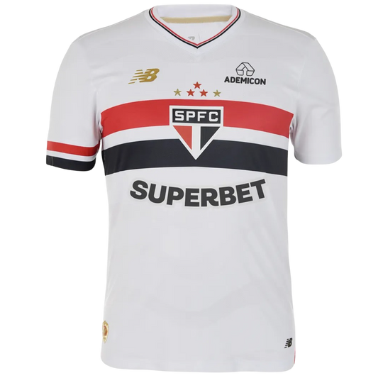 São Paulo FC Home Soccer jersey 2025/26 - Zenithce