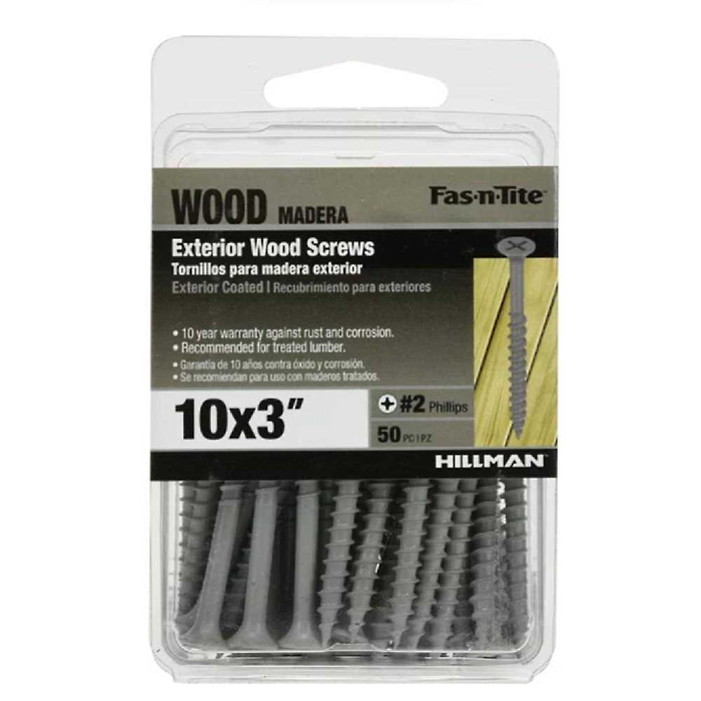 Hillman Wood To Wood Deck Screws - Zenithce