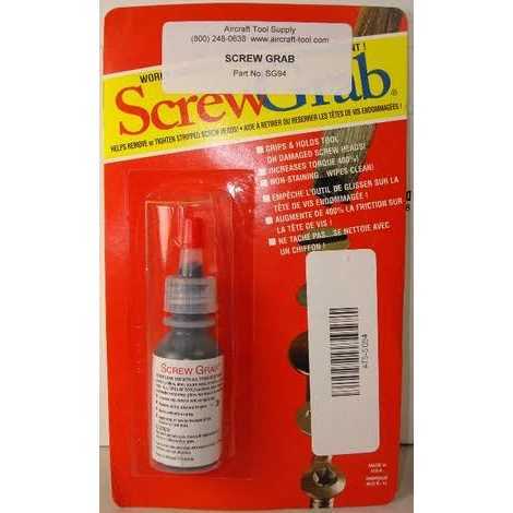Solder-It Screw Grab Quick-Dry Liquid Paste Stripped Screw Remover - Zenithce
