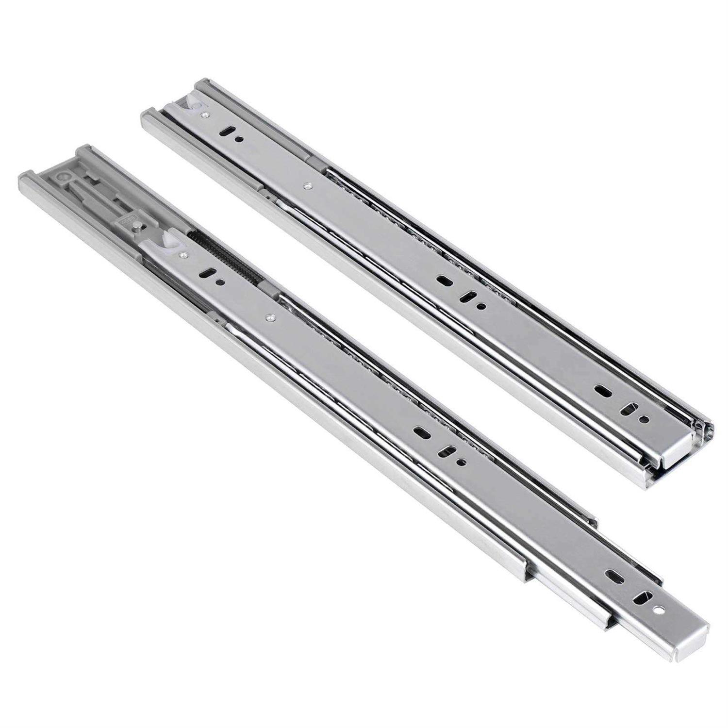 Full Extension Soft Ball Bearing Side Mount Drawer Slides - Zenithce
