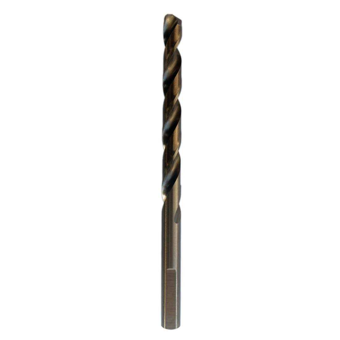 Drill Hulk 1/8-Inch Cobalt Steel M35 Jobber Length Twist Drill Bits for Hard - Zenithce