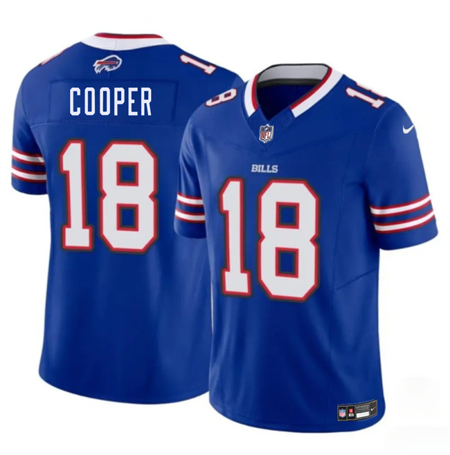 Buffalo Bills #18 Amari Cooper Royal 2024 F.U.S.E. Vapor Untouchable Limited Stitched Jersey - Zenithce