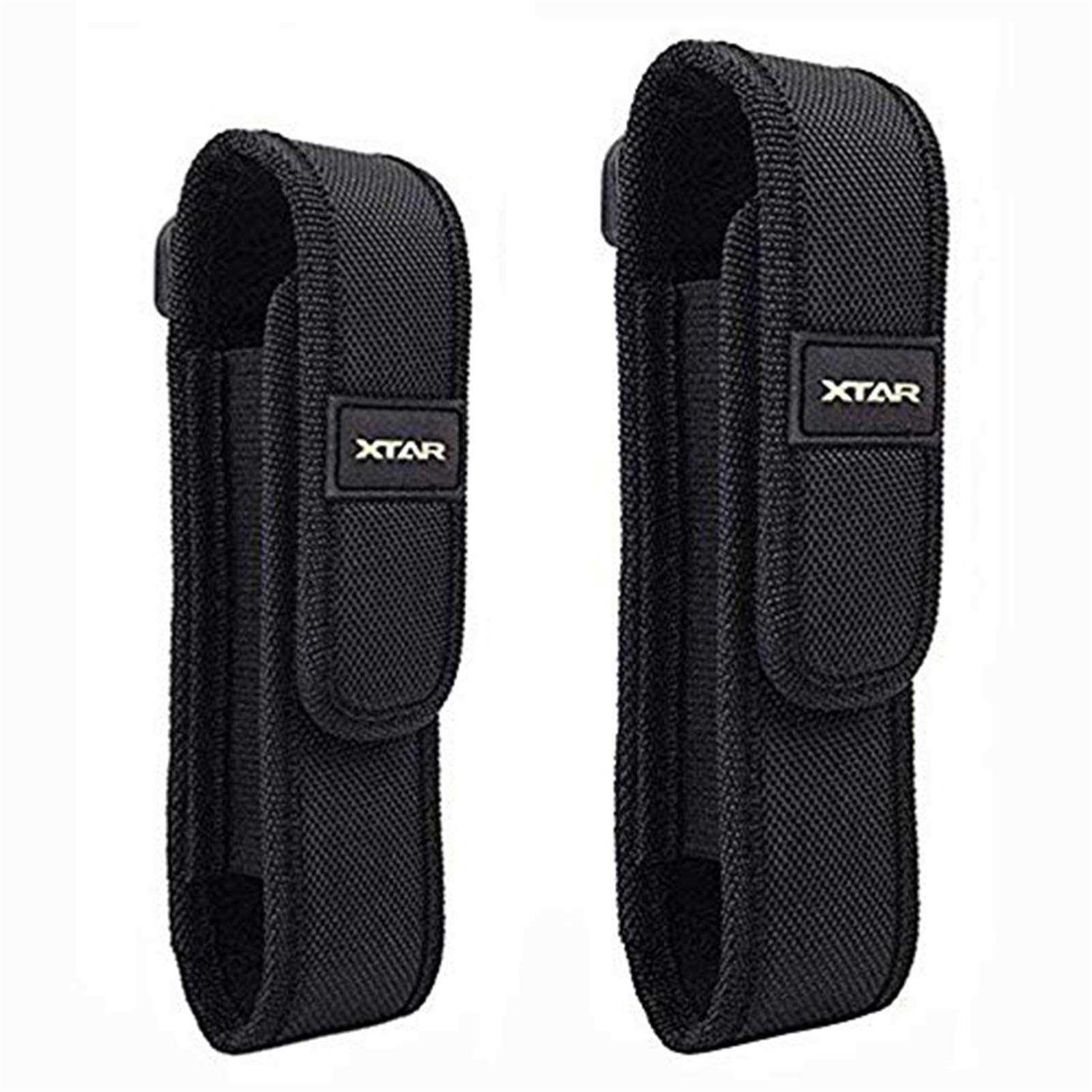 XTAR 2-Pack Flashlight Pouch Holster Holder for 5.9-8.2 Flash Light Compatible with FENIX UC30 UC35 E35 Surefire G2X 6P 6PX E2L UltraFire 501B 502B - Zenithce