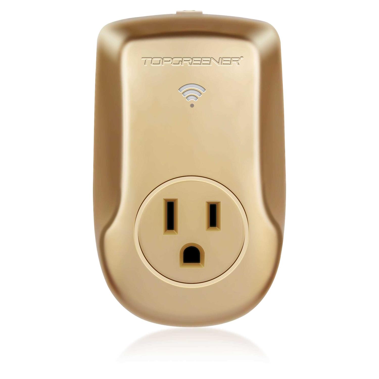 Heavy-Duty Smart Wi-Fi Plug-in with Energy Monitoring - Zenithce