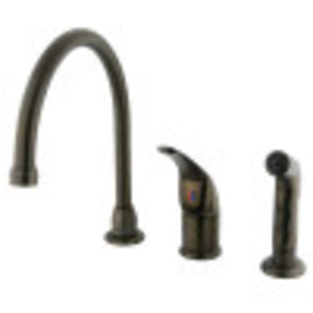 Kingston Brass KB657V Pressure Balanced Rough-In Tub and Shower Valve with Stops - Zenithce