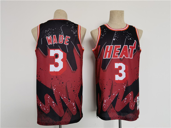 Miami Heat #3 Dwyane Wade Throwback Jersey - Zenithce