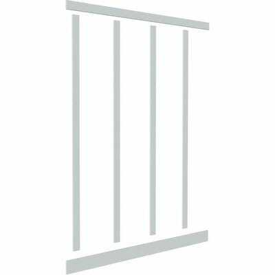 Ekena Millwork 5 x 94 PVC Lally Column Cover with Standard Cap & Base - Zenithce