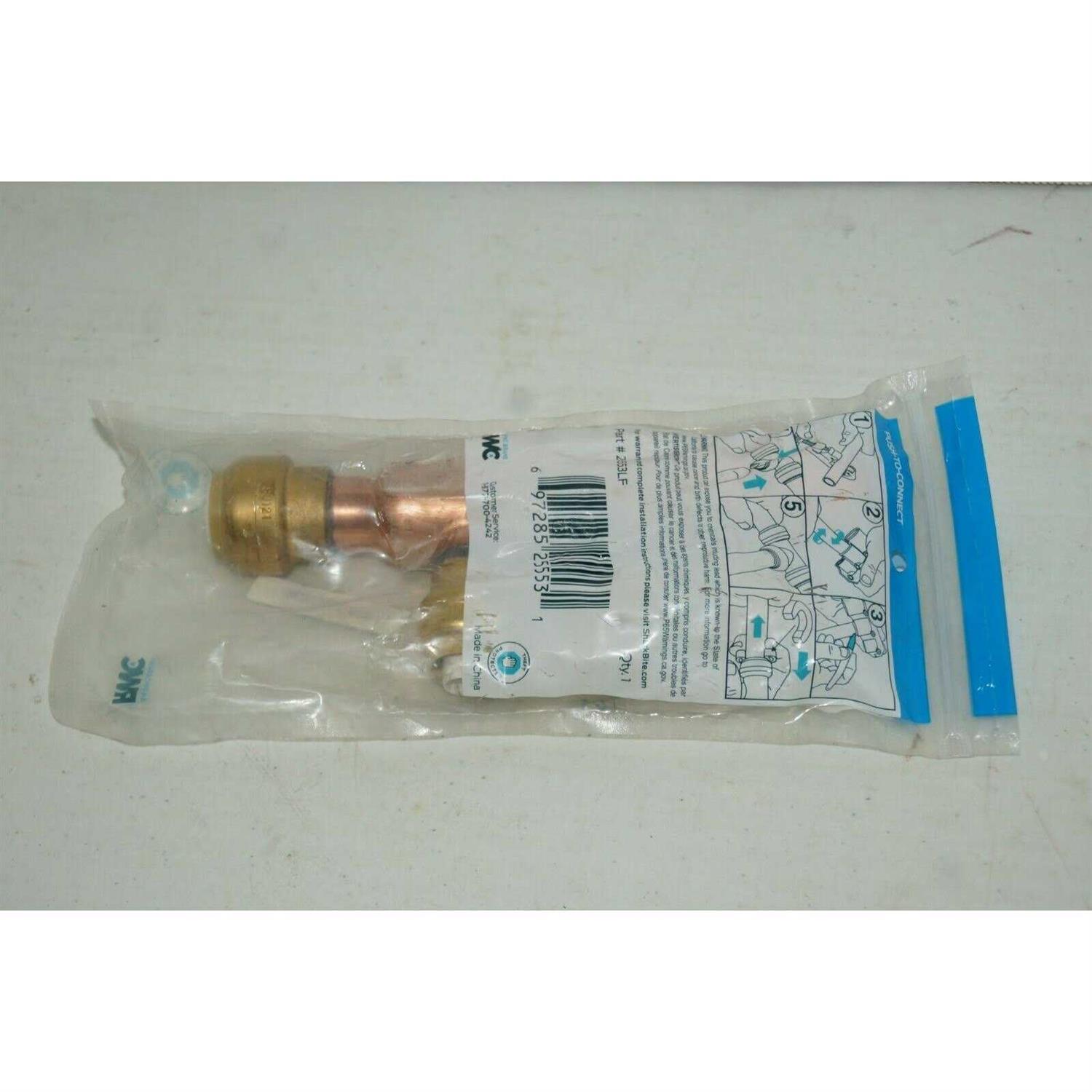 Sharkbite 24985 3/4 x 3/4 x 1/4 Compression Tee Stop - Zenithce