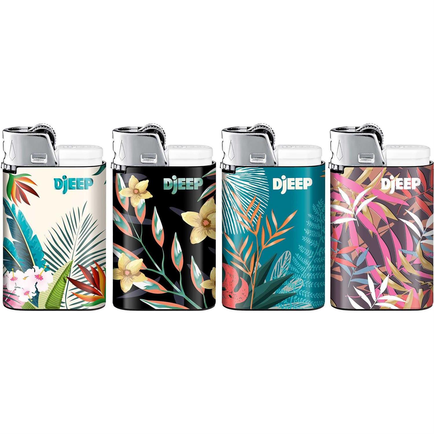 Djeep Pocket Lighters Vibrant Collection Textured Metallic Colorful Unique Lighters - Zenithce