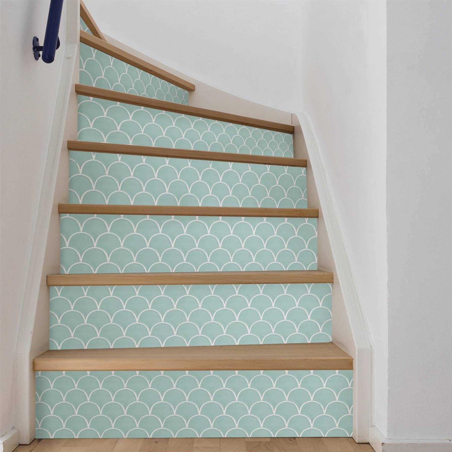 InHome Sea Glass Peel & Stick Backsplash Tiles - Zenithce