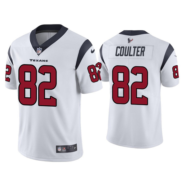 Houston Texans #82 Isaiah Coulter White Vapor Untouchable Limited Stitched Jersey - Zenithce