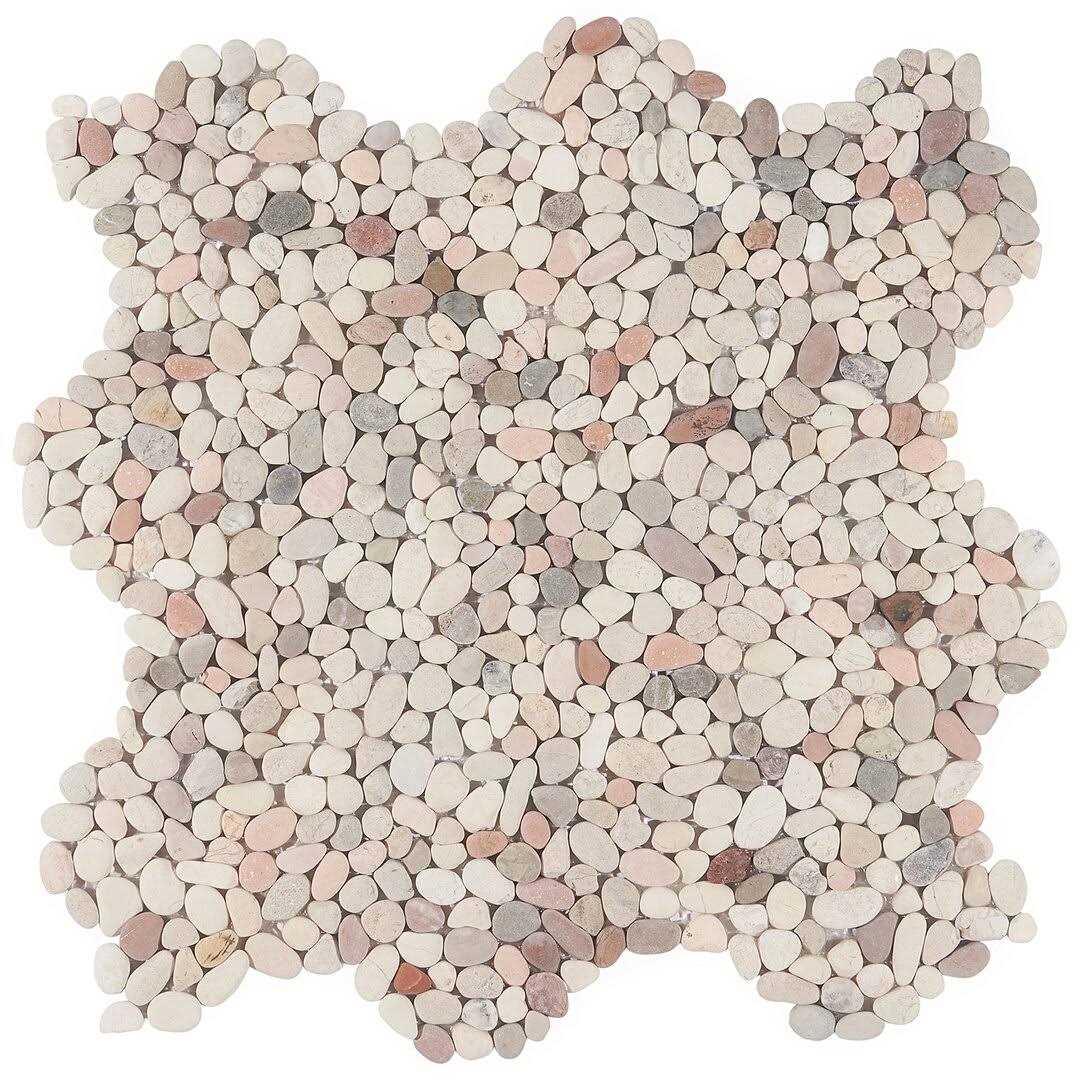Ivy Hill Tile Countryside Micropebbles 11.81 in. x 11.81 Floor and Wall Mosaic - Zenithce