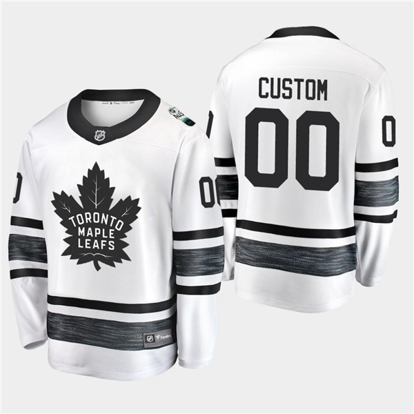 Toronto Maple Leafs Custom 2019 NHL All Star White Stitched Jersey - Zenithce