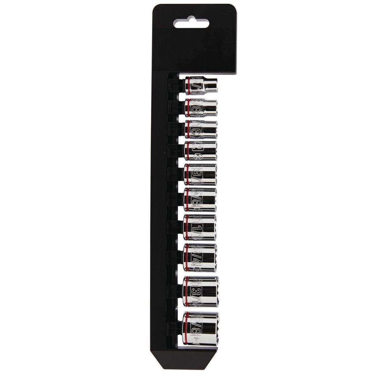 Quinn Drive Chrome Deep Socket Set - Zenithce