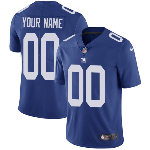 New York Giants ACTIVE PLAYER Custom Blue Vapor Untouchable Limited Stitched NFL Jersey - Zenithce
