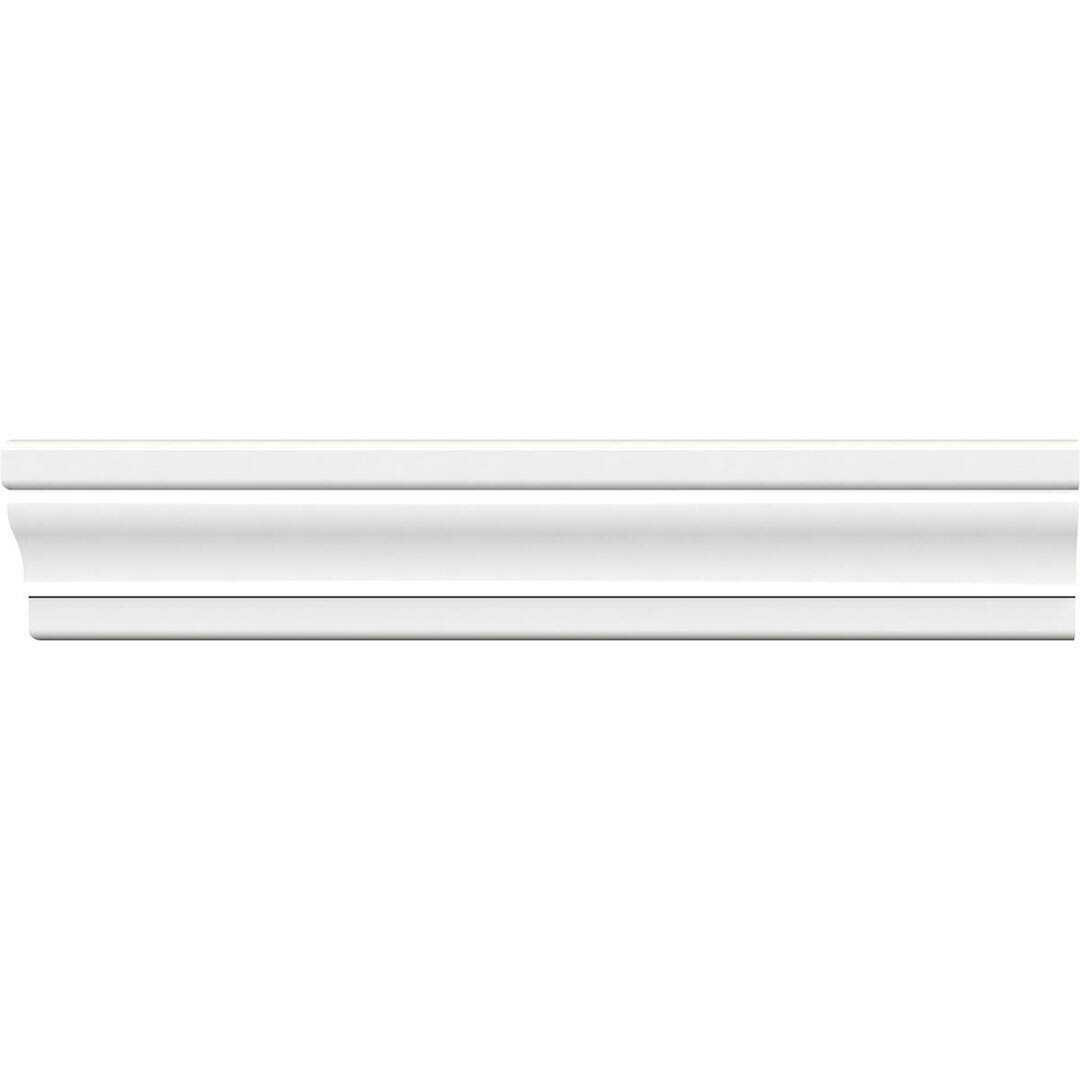 Ekena Millwork 2 in. x 5/8 in. x 96 in. Drip Cap Moulding - Zenithce