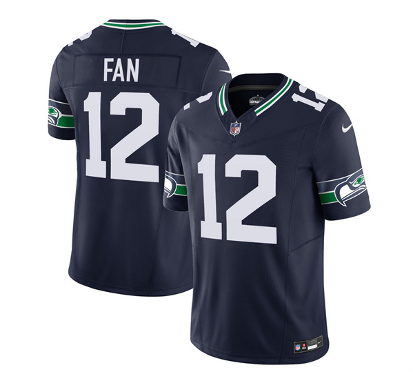 Seattle Seahawks #12 Fan 2023 F.U.S.E. Navy Limited Stitched Jersey - Zenithce