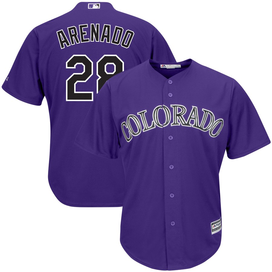 Colorado Rockies #28 Nolan Arenado 