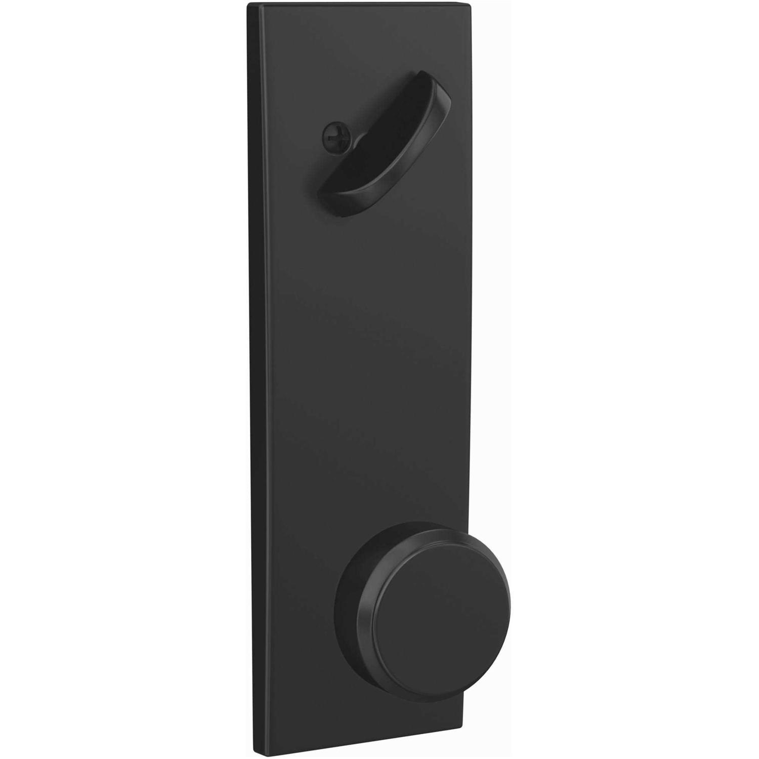Schlage FCT58-CAM Custom Camelot Keyed Entry Single Cylinder Half Plate Handleset - Zenithce