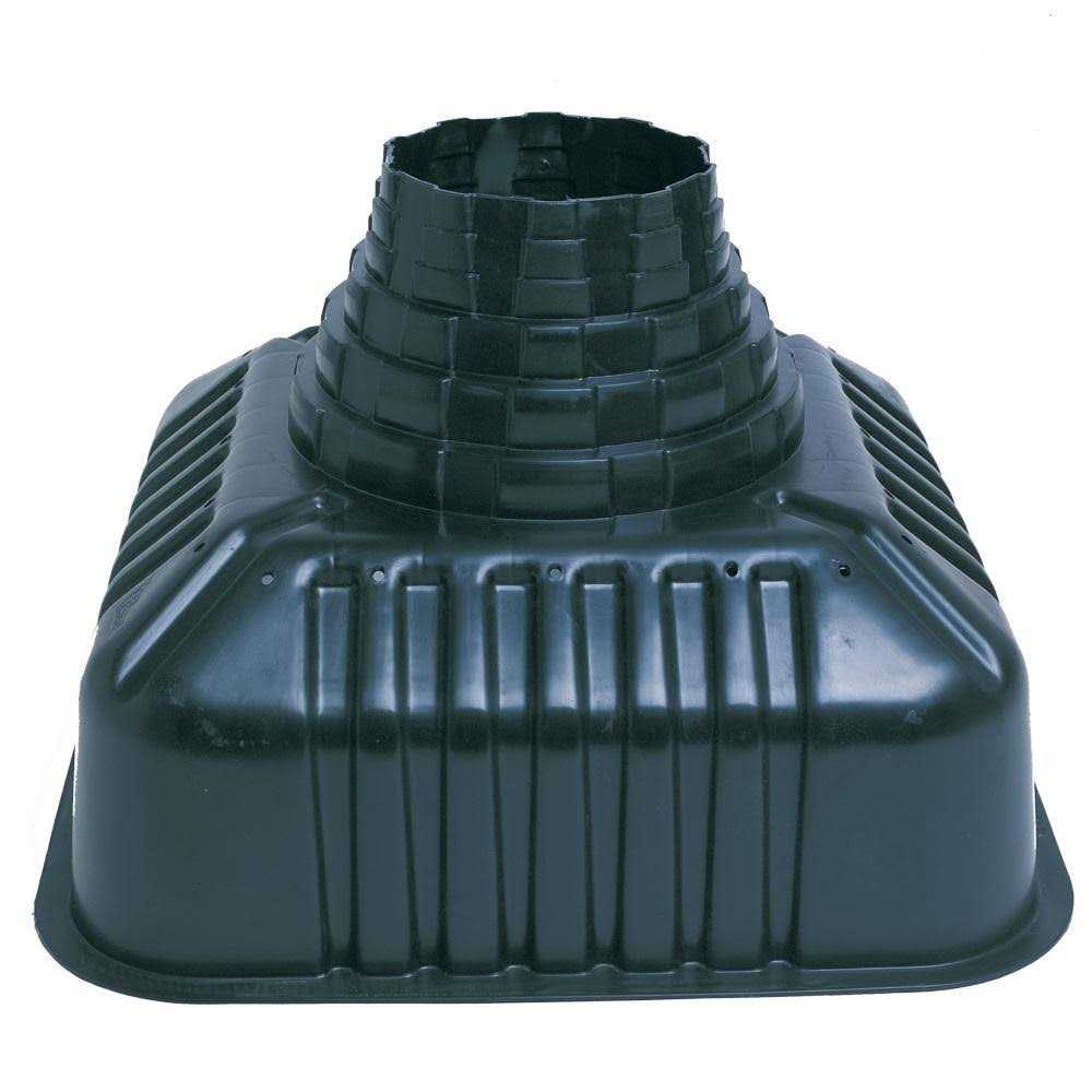 SQUARE FOOT 28 in. X. 20 in. X 28 in. Plastic Concrete Footing Form - Zenithce