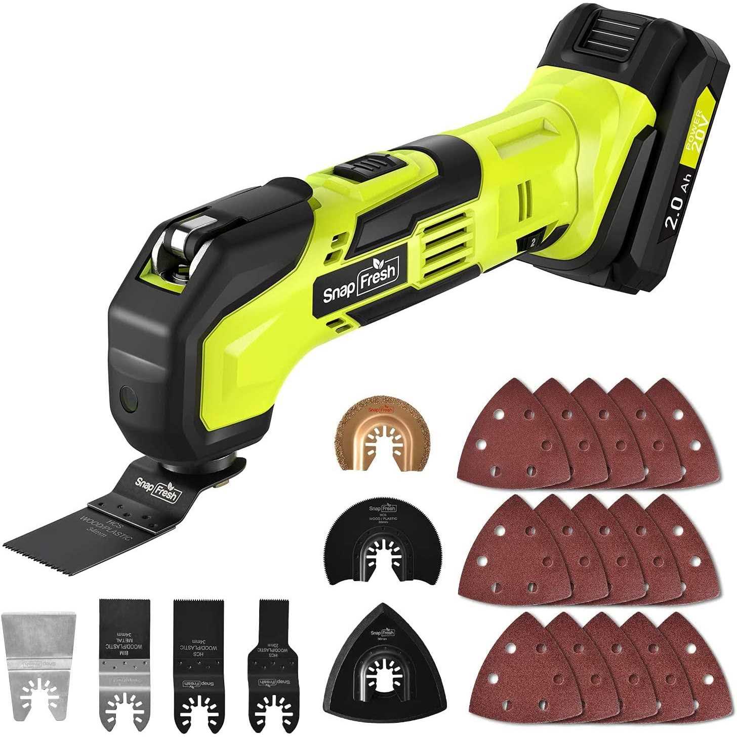 Snapfresh 12V Cordless Rotary Tool Kit 7 speeds 77 Accessories - Zenithce