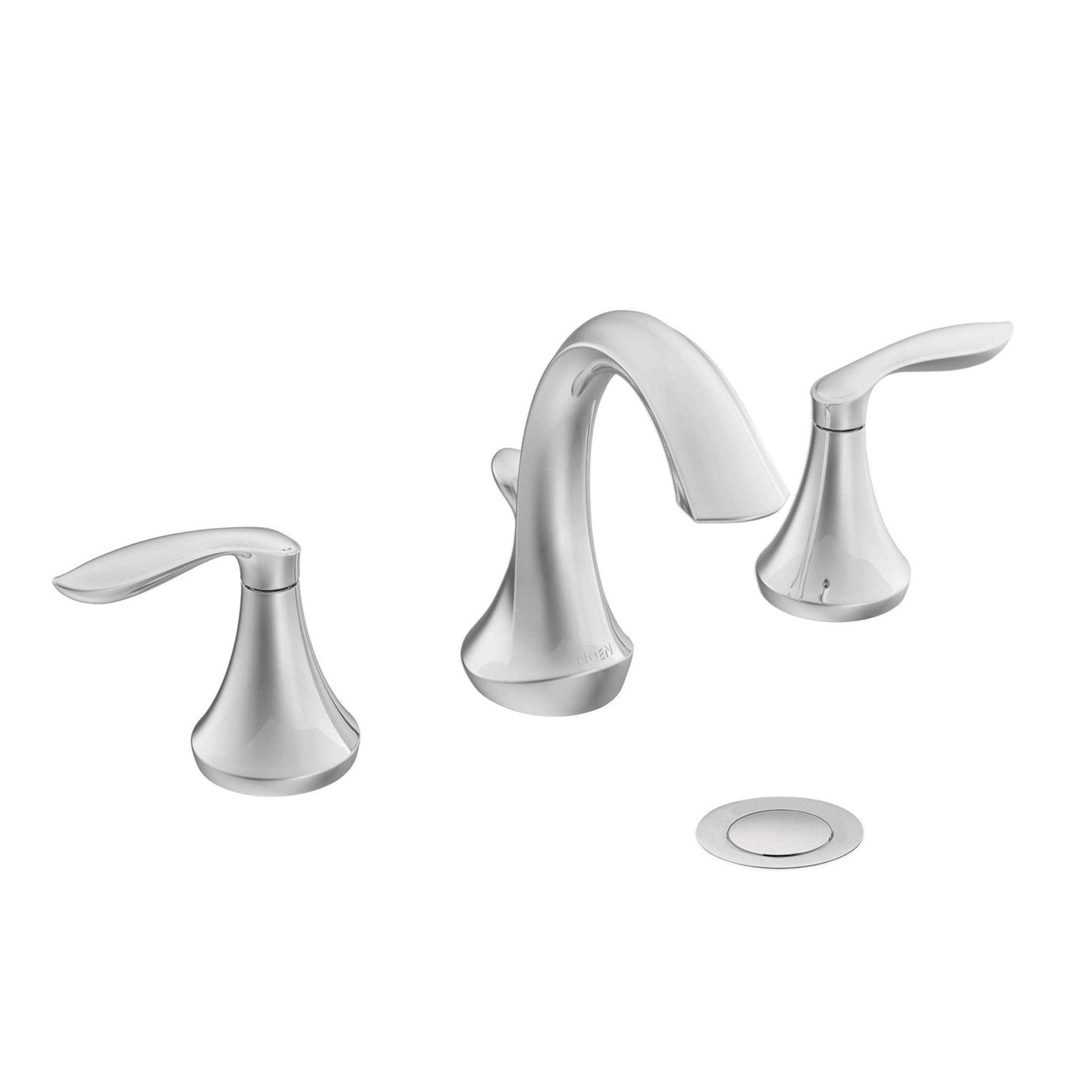 Moen T6405 Belfield Two-Handle Widespread Bathroom Faucet - Zenithce