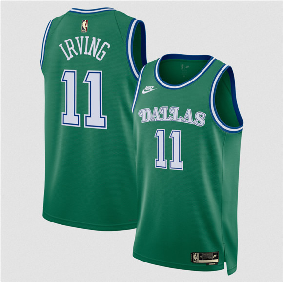 Dallas Mavericks #11 Kyrie Irving Green 2025 Classic Edition Stitched Jersey - Zenithce