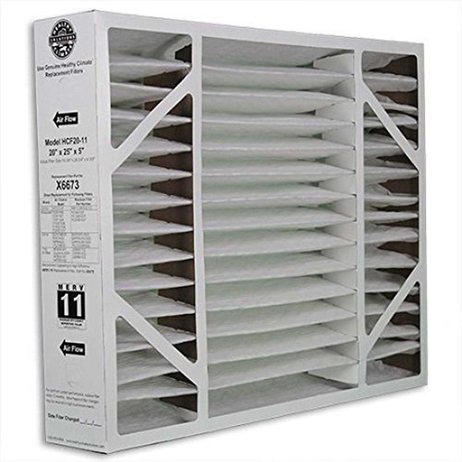Lennox Healthy Climate 20x25x5 X6673 MERV 11 Filter - Zenithce