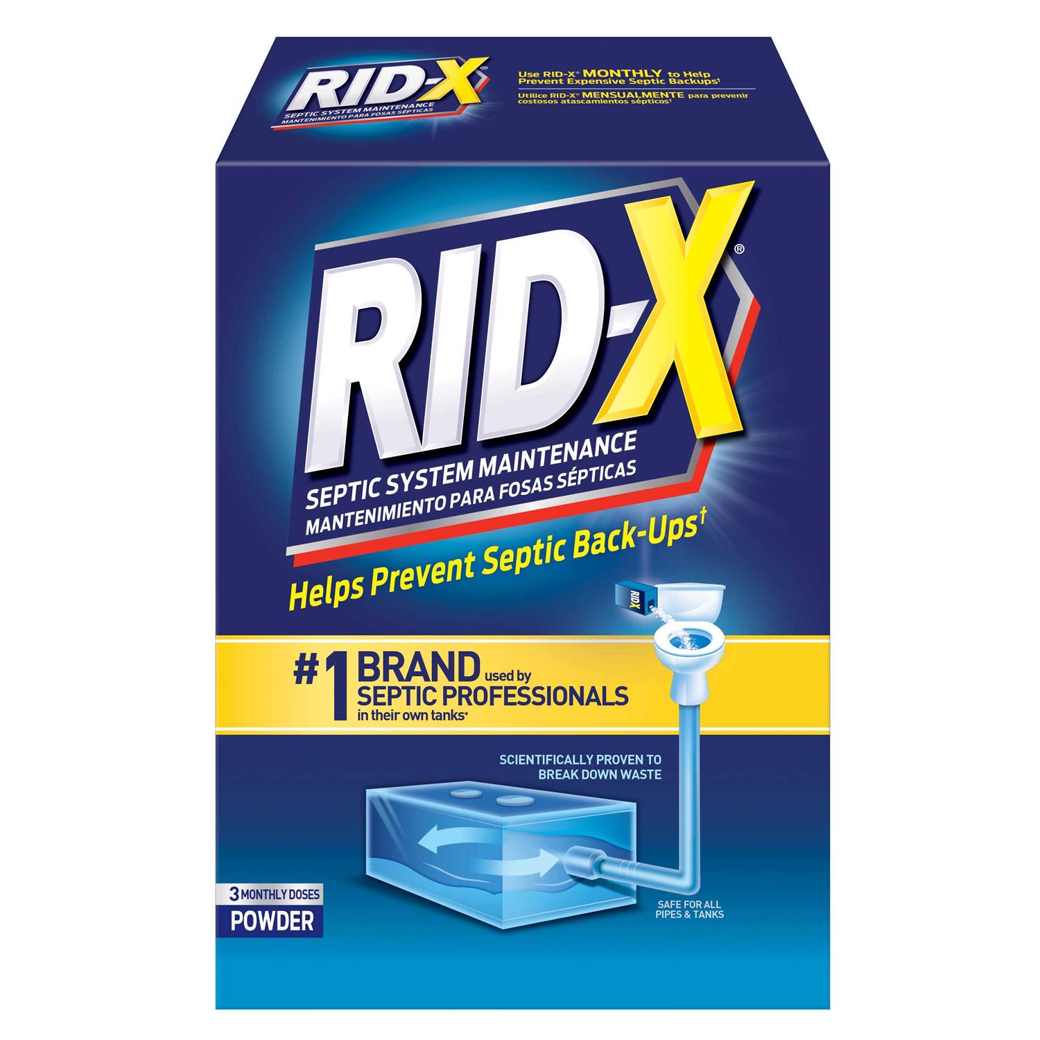 Rid-X Powder Septic Treatment - Zenithce