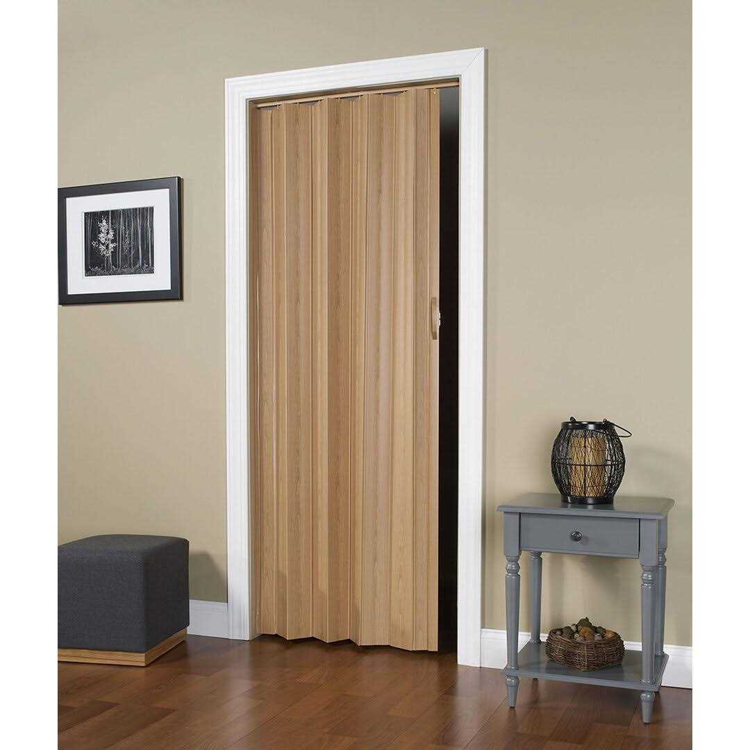 Homestyles Deco PVC Folding Door Fits 36 inchwide x 80 inchhigh - Zenithce