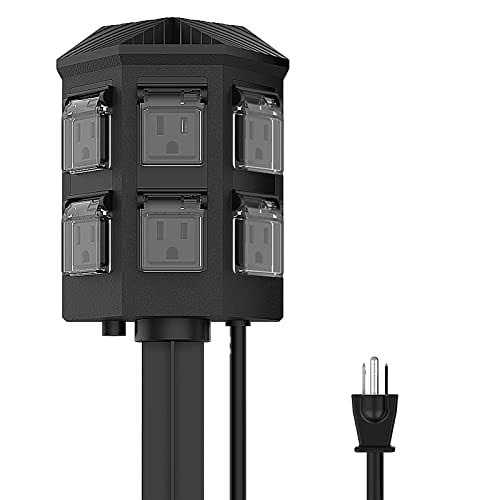 TiFFCOFiO Outdoor Power Timer Dusk to Dawn Sensor Timer - Zenithce