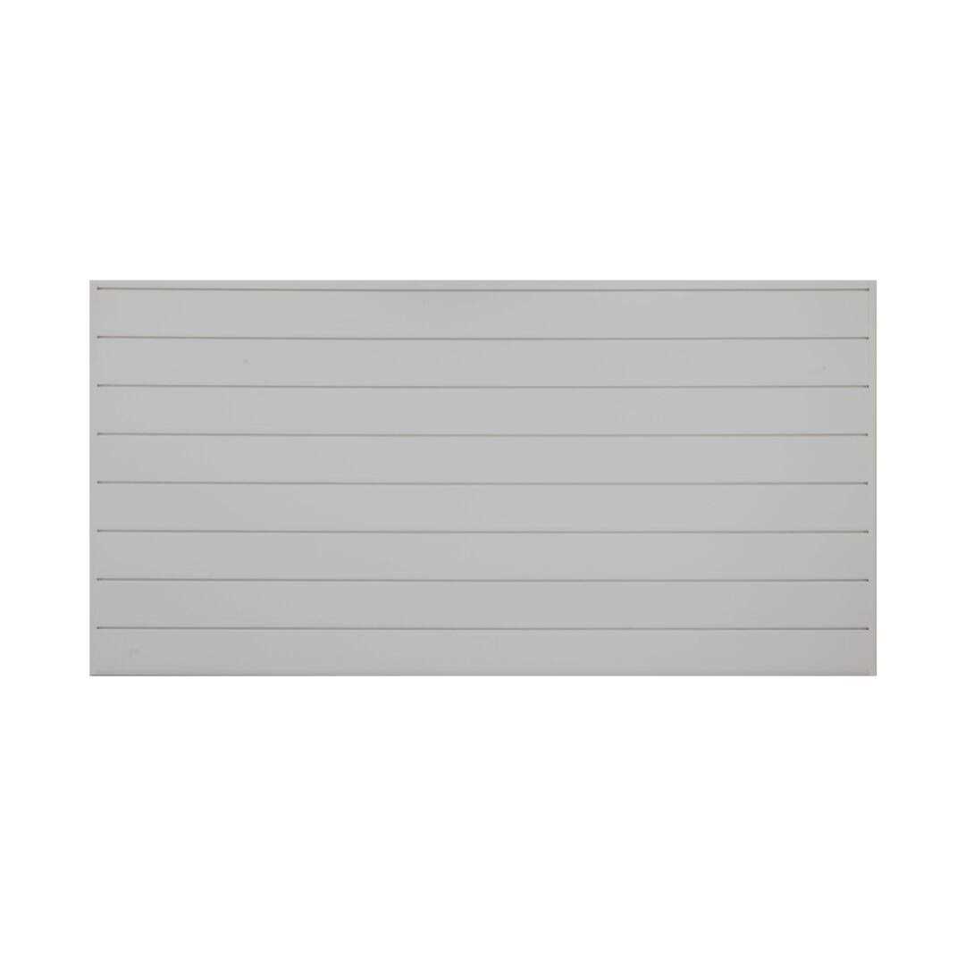 CrownWall Home 6 in. x 4 ft. Heavy Duty PVC Slatwall Organizer Panel Set - Zenithce