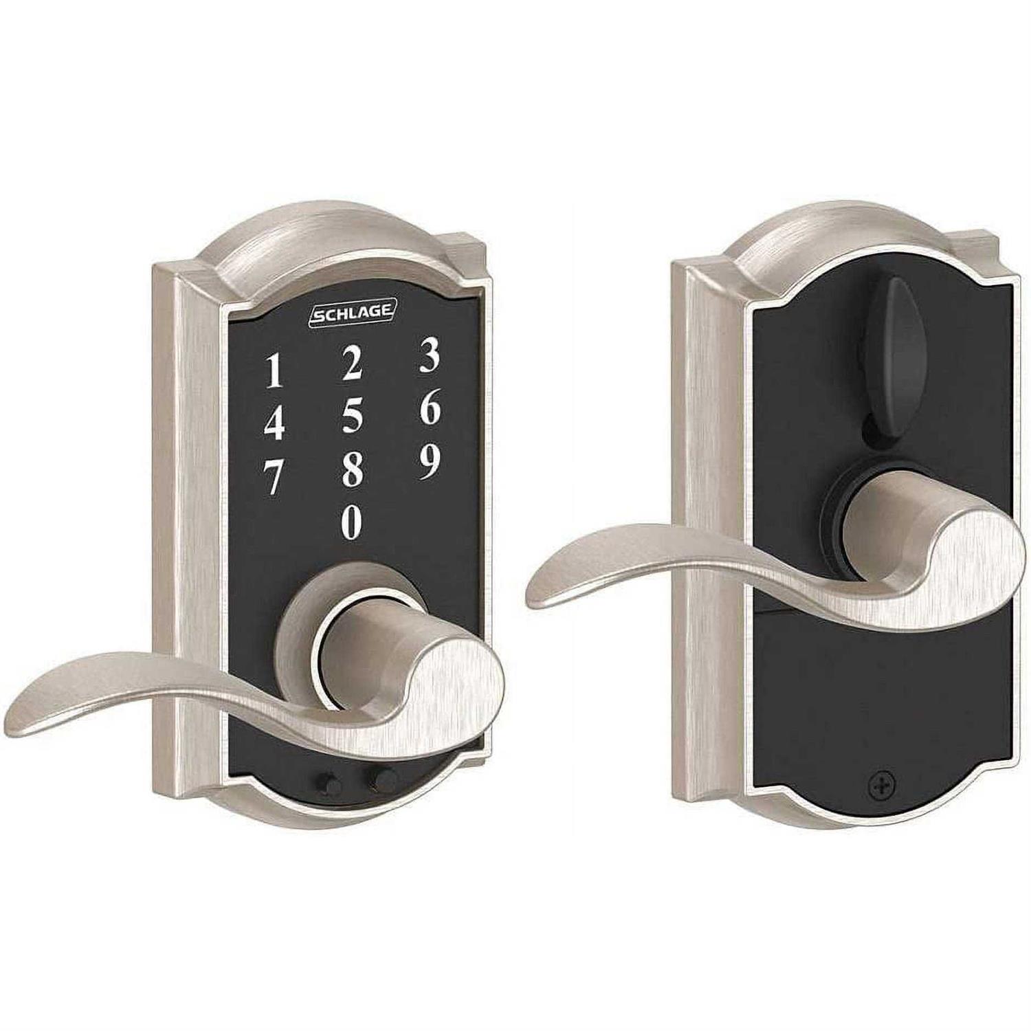 Schlage Camelot Touch Lock with Accent Lever - Zenithce