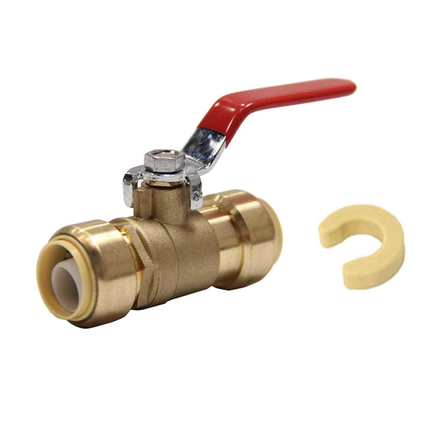 EFIELD Push-Fit Full Port Ball Valve Disconnect Clip - Zenithce