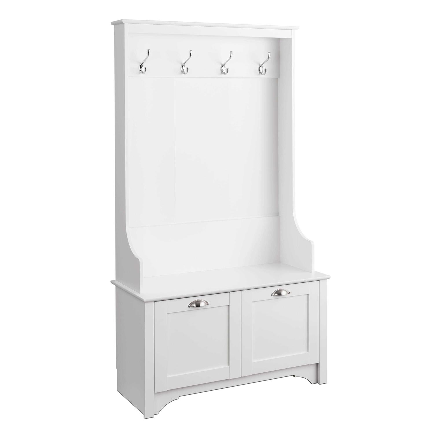 Prepac Wide Hall Tree with Shaker Doors - Zenithce