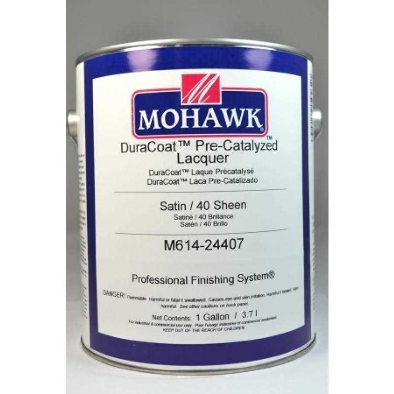 Mohawk Duracoat Pre-Catalyzed Clear Lacquer Top Coat - Zenithce