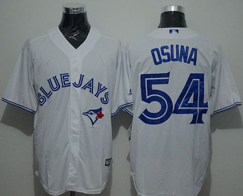 Blue Jays #54 Roberto Osuna White New Cool Base Stitched Jersey - Zenithce