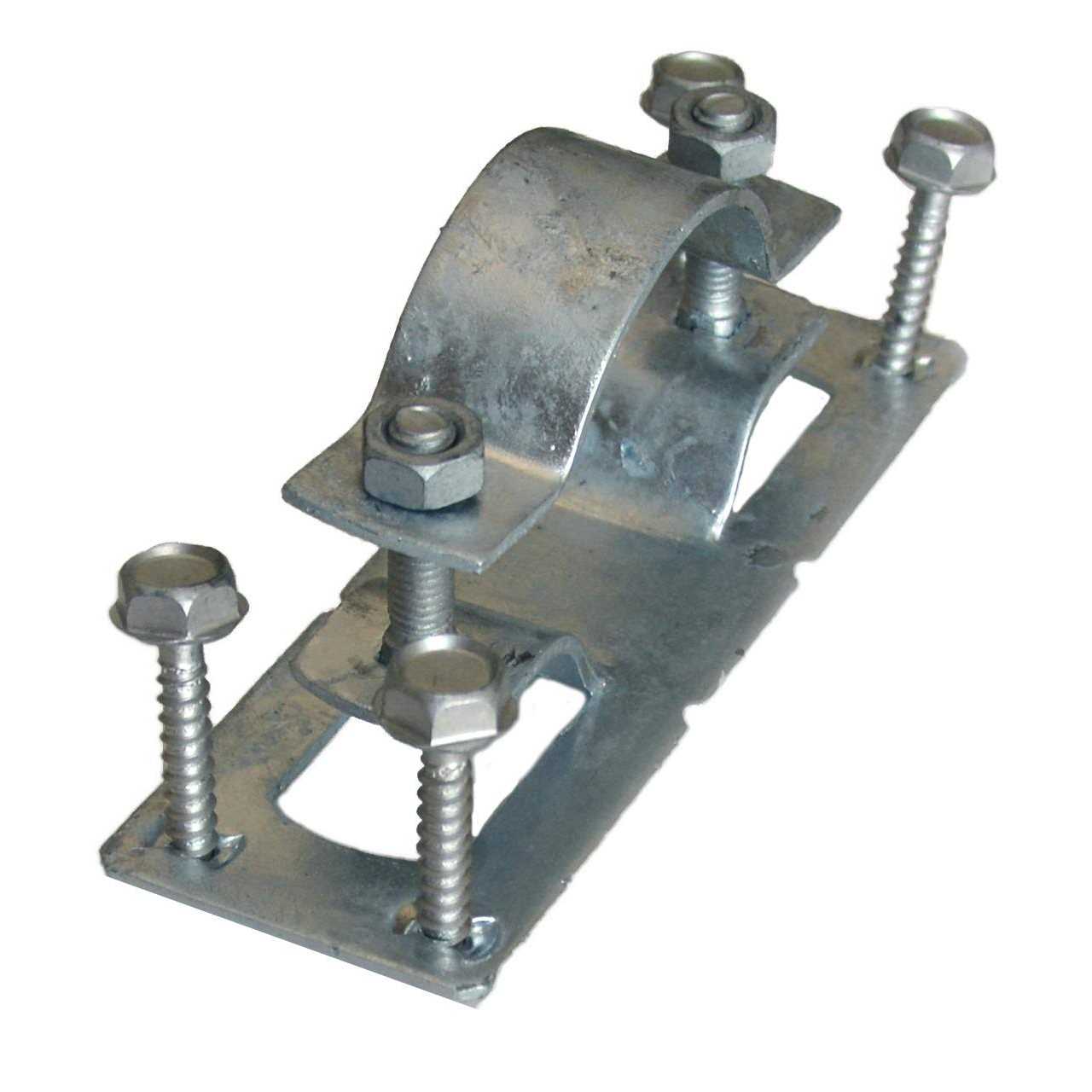 Oz-Post 24 in. Bulk Galvanized Steel Mailbox Post Anchor - Zenithce