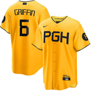 Pittsburgh Pirates #6 Konnor Griffin Yellow City Connect Limited NIKE Jersey - Zenithce