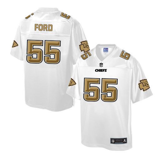 Chiefs #55 Dee Ford White Pro Line Fashion Game Nike Jersey - Zenithce