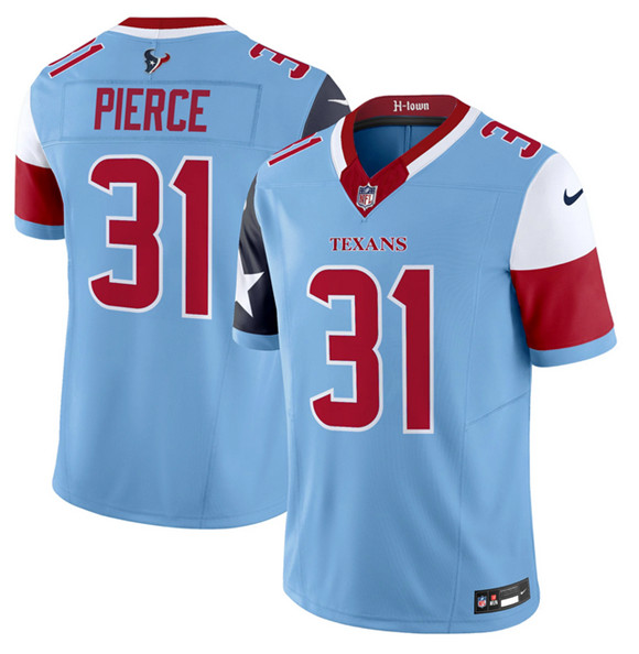 Houston Texans #31 Dameon Pierce Blue 2024 F.U.S.E. V5 Limited Stitched Jersey - Zenithce